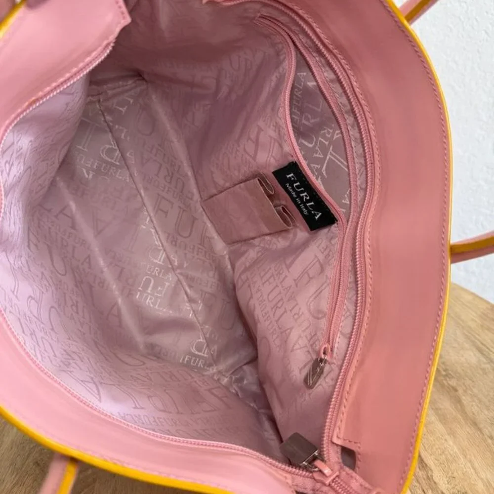 Furla Pink Shoulder Bag - Picture 6 of 9